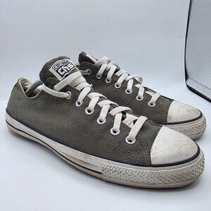 Converse Chuck Taylor All Star Pro Ox Mens Size 12 Gray White Sneaker Shoes